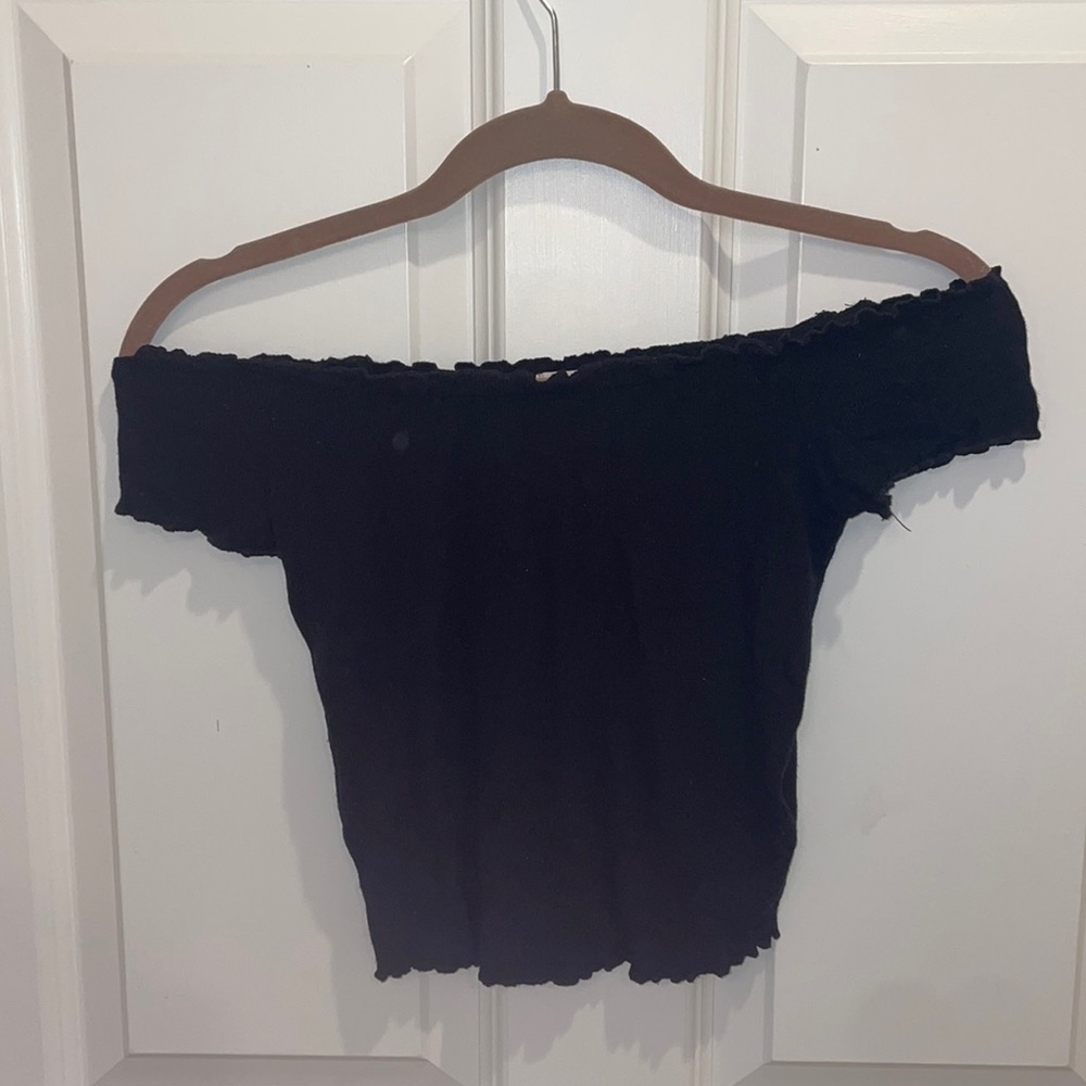 Garage off the Shoulder Top